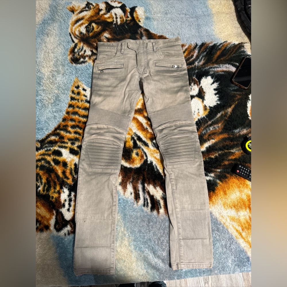 Men’s Balmain biker jeans size 29